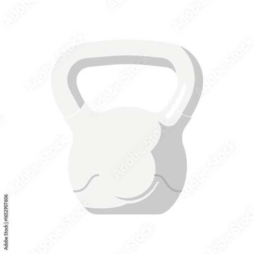 Minimalist depiction of a kettlebell exercise tool for strength and endurance training