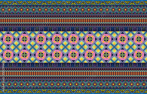 Seamless Decorative Boho Ancient Hand Drawn Ethnic Pattern. ethnic tribal borders,tribal seamless pattern