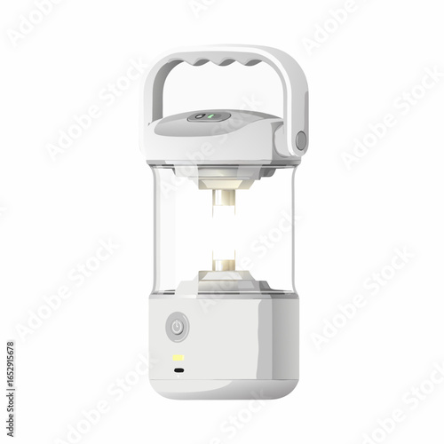 Minimalist portable blender design showcasing modern kitchen appliance ingenuity and innovative food processing solutions