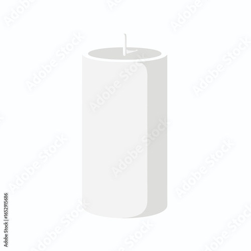 Minimalist candle design illuminating serene atmosphere reflecting gentle illumination and quiet moments of contemplation