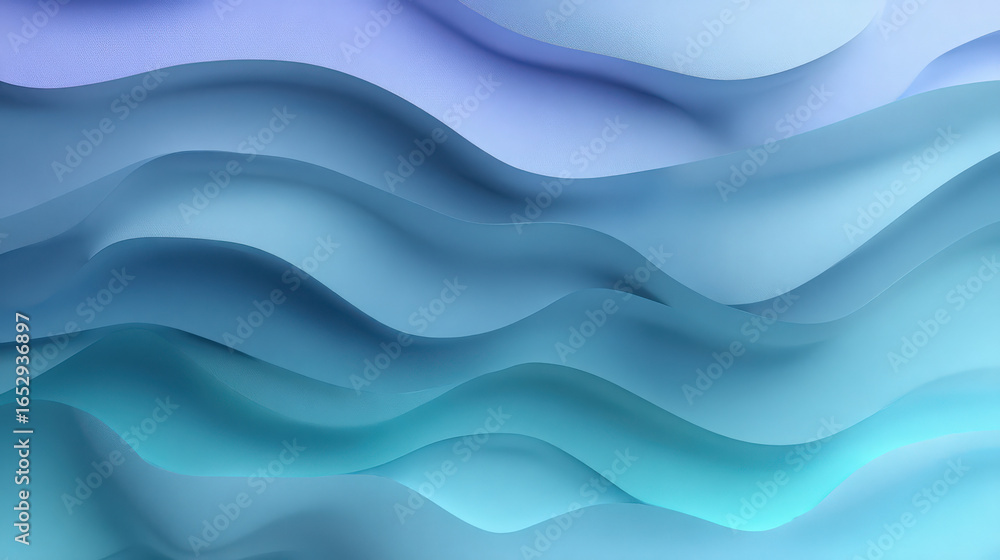 Obraz premium blank abstract waves background, futuristic style