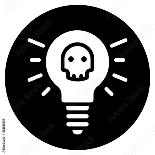 idea glyph icon