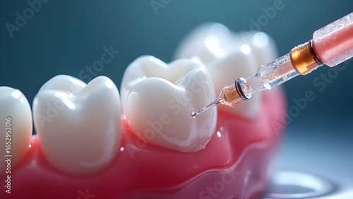 Hyaluronic Acid Gel Accelerating Healing After Plaque Removal