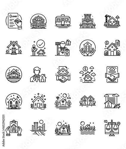 Real Estate Icons