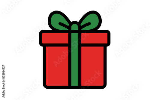 Vector Illustration of Gift Box Icon
