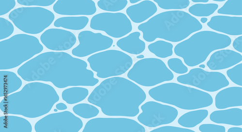 Abstract seamless pattern of water surface, ideal for backgrounds and design projects