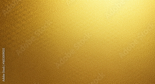 Abstract golden textured background with bright light and subtle pattern