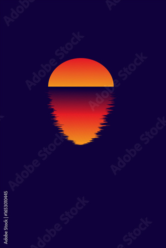 sunrise over the mountains