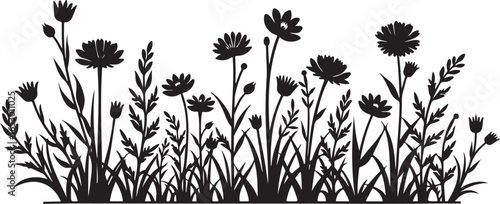 "Wild Bloom Silhouette"