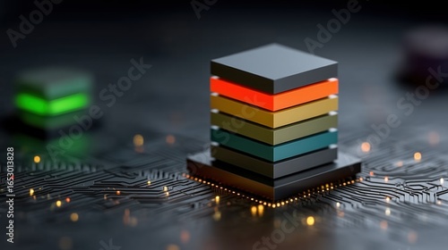 Multilayer Microchip Structure: Advanced Semiconductor Architecture