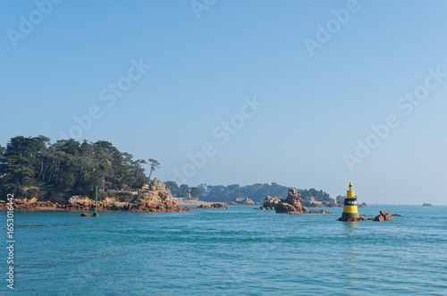 Ile de Bréhat (22) : Phare du Men-Joliguet