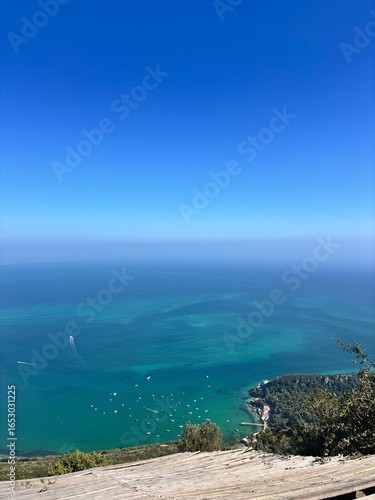 view of the sea from the sea