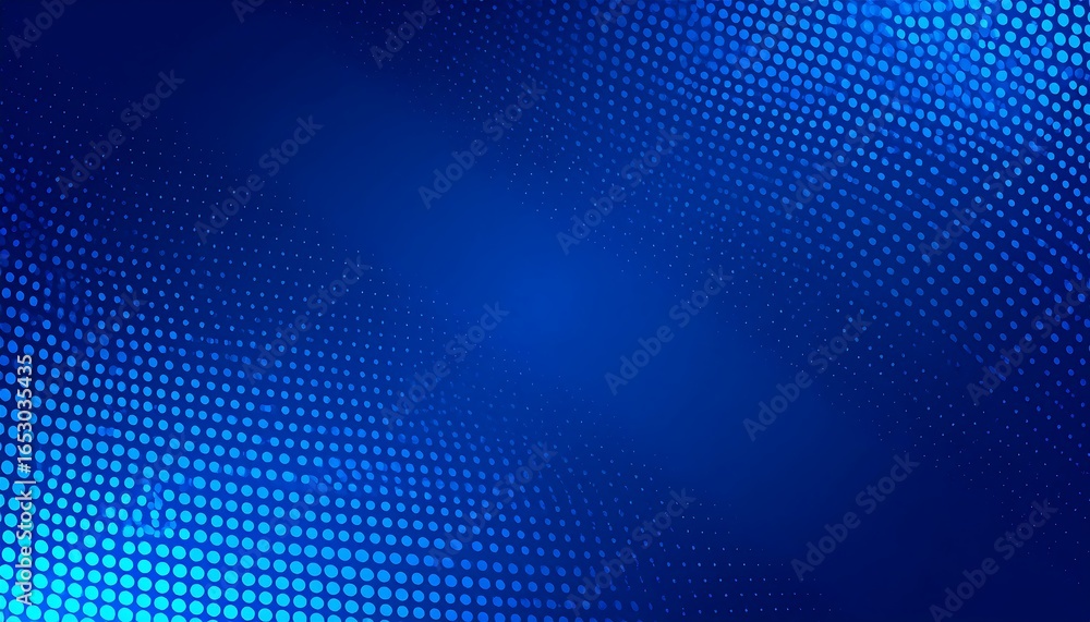 Obraz premium Abstract blue dotted background