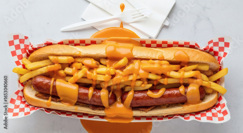 Mitraillette – Authentic Belgian Street Food, Cinematic Top-Down