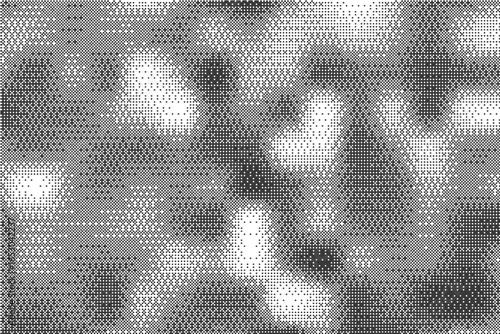 Pixel background with bitmap pattern. Videogame gradient abstract monochrome background with dither effect. Vector glitch halftone illustration. Black noisy shadows on white backdrop