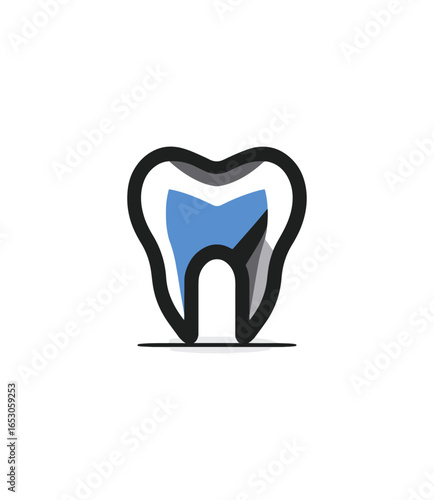 Stylized illustration of tooth