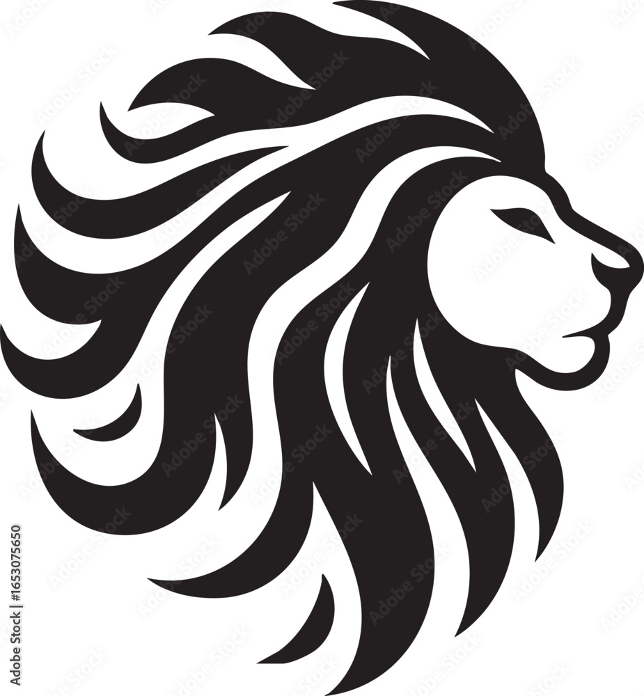 Fototapeta premium head of a lion