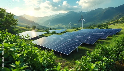 solar panels on the roof of a house