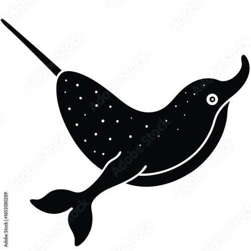narwhal vector