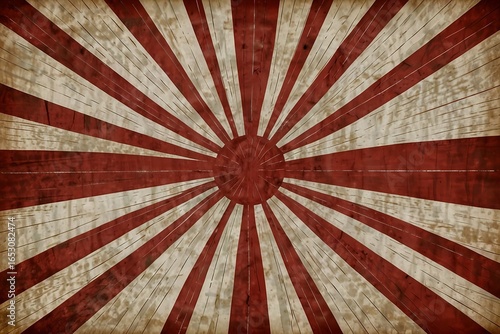 Vintage japanese rising sun flag with textured background