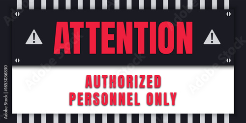 attention information notice board background design