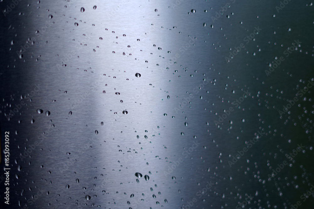 Obraz premium raindrops on window. closeup image