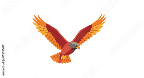 Majestic Eagle Soaring A Vibrant, Artistic Depiction via imagefx_o2e87p_via_RJ_ImageFX_Auto.ai