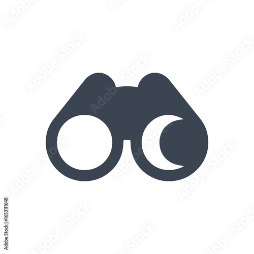 Binocular Gaze at Night Icon