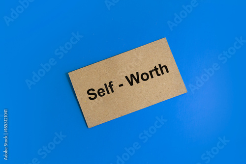 Canvastavla Self-Worth , beleive in own , value in yourself , self-esteem and self love , mo