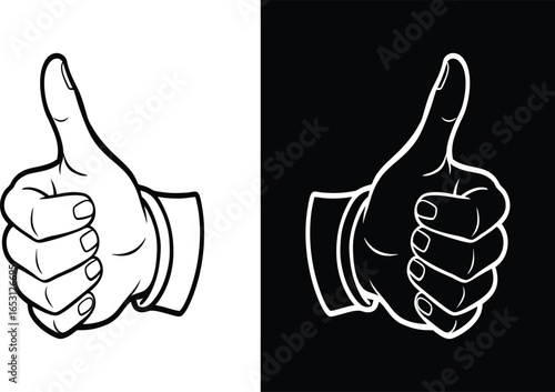 Thumbs Up, Hand Gesture, Approval, Positive Feedback, Success,  
