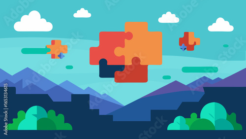 Conceptual Landscape of Giant Floating Disconnected Islands