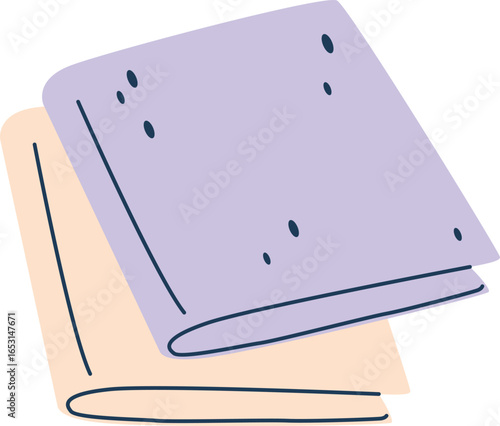 Dust cleaning wipes vector illustration