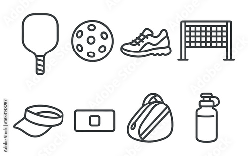 Coffee and pastry icons on green background