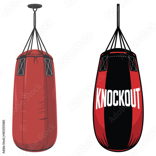 red boxing gloves