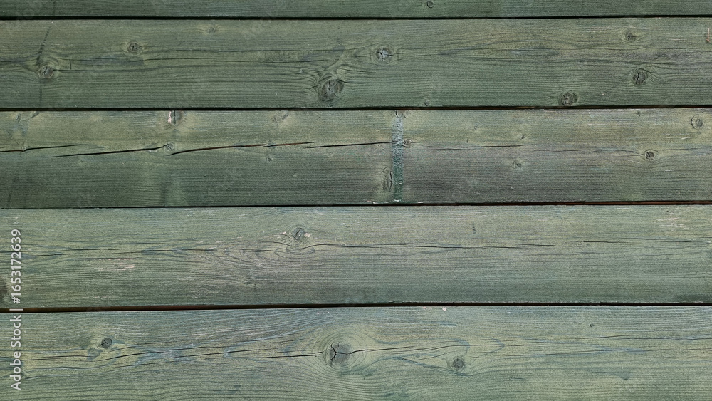 Naklejka premium planks wooden dark green for background
