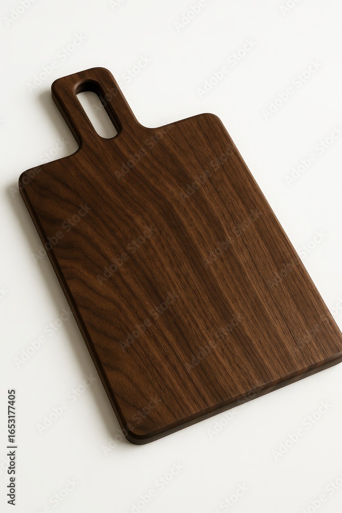 Fototapeta premium Smooth wooden cutting board