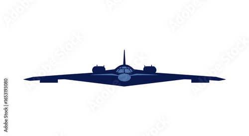 stealth bomber design illustrating advanced aerospace technology for military defense and strategic air command showcasing innovation in aviation engineering for global security