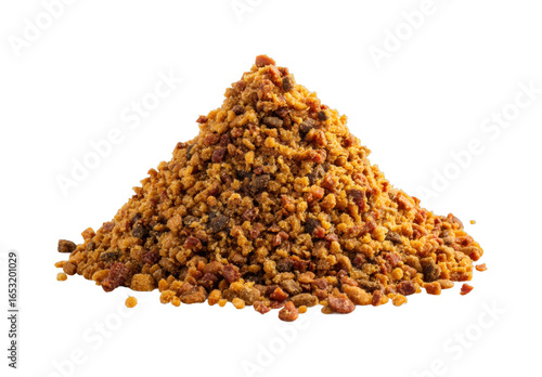 Bee pollen harvesting process organic farm food ingredients natural, isolated on transparent background, png