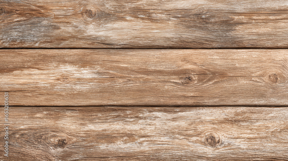 Fototapeta premium Rustic Weathered Wooden Planks Background Texture
