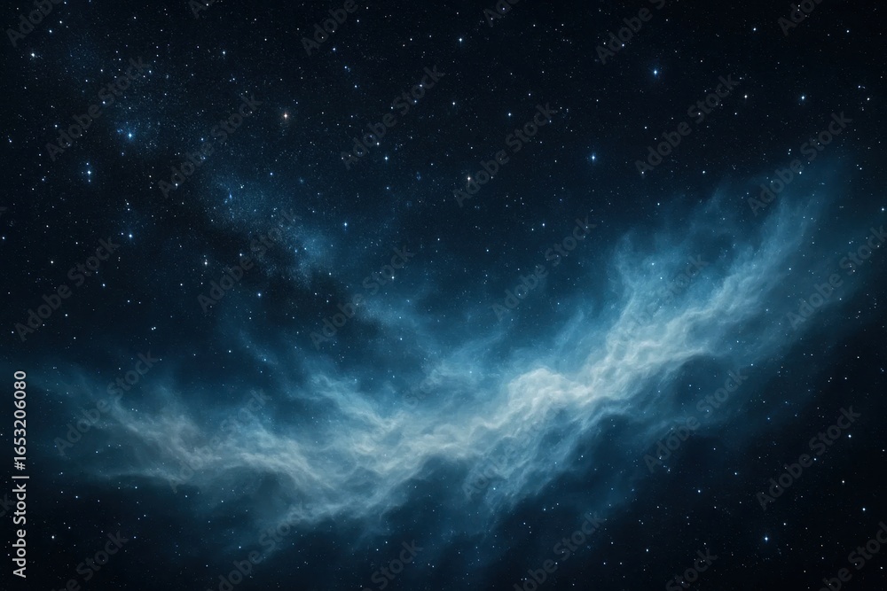 Fototapeta premium A Glimpse into the Starlit Cosmos