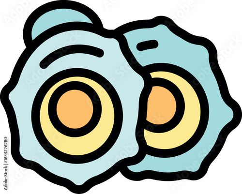 Fresh open scallops, revealing their tender meat, ready to be used in delicious seafood recipes