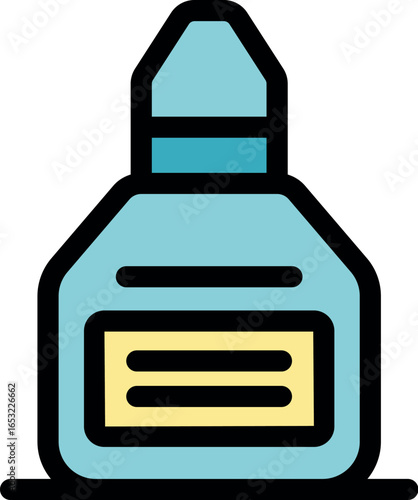 Nasal spray bottle offering quick relief from nasal congestion, promoting clear breathing and comfort