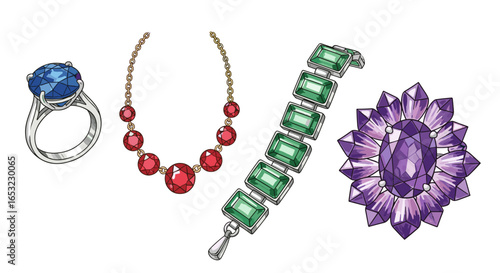 Sparkling Gemstones: An Elegant Jewelry Collection for Special Occasions