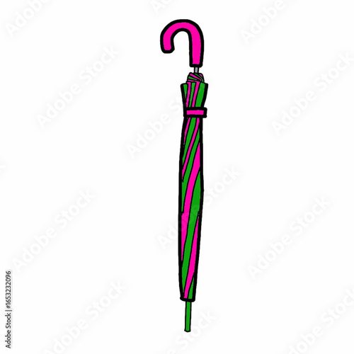 Closed umbrella