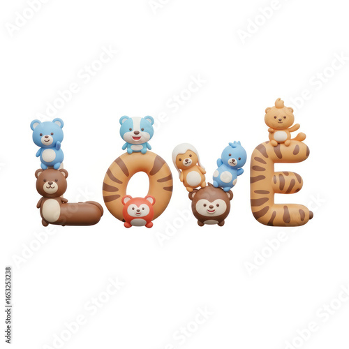 cartoon animal alphabet