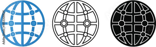 Global network connection internet technology world wide web