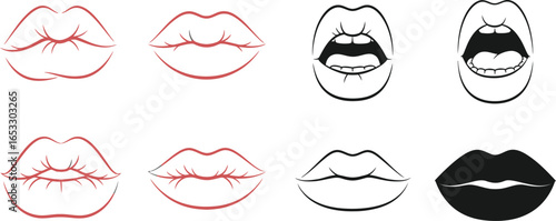 Lips drawing tutorial how to draw lips step by step guide