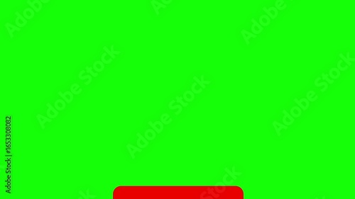 Like comment share and subscribe popup animation on a green screen