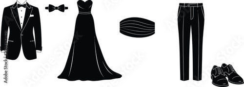 Formal wear guide black tie event dress code attire fashion