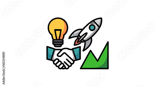 Innovation and collaboration come together to propel growth in business.